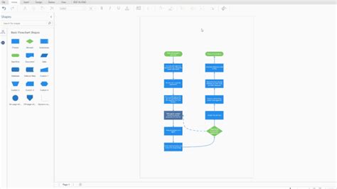 visio online|Use Visio Online to make beautiful flowcharts.